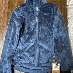 New With Tags The North Face Dark Blue Fleece Jacket